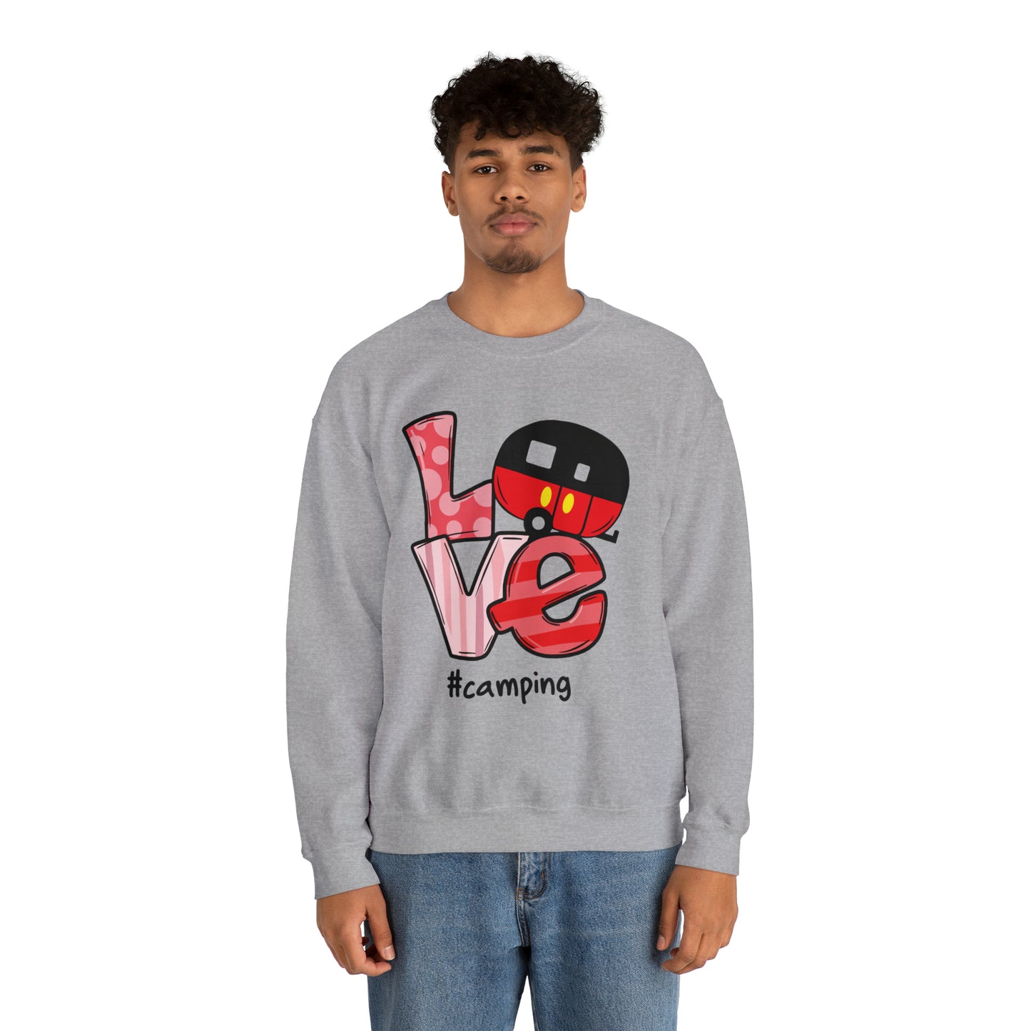 Camping Love Crewneck Sweatshirt