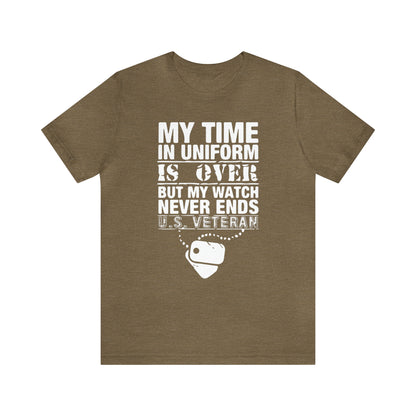 my time in uniform is over T-Shirt