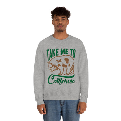 Take me to California Crewneck Sweatshirt