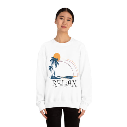 Relax Island Crewneck Sweatshirt