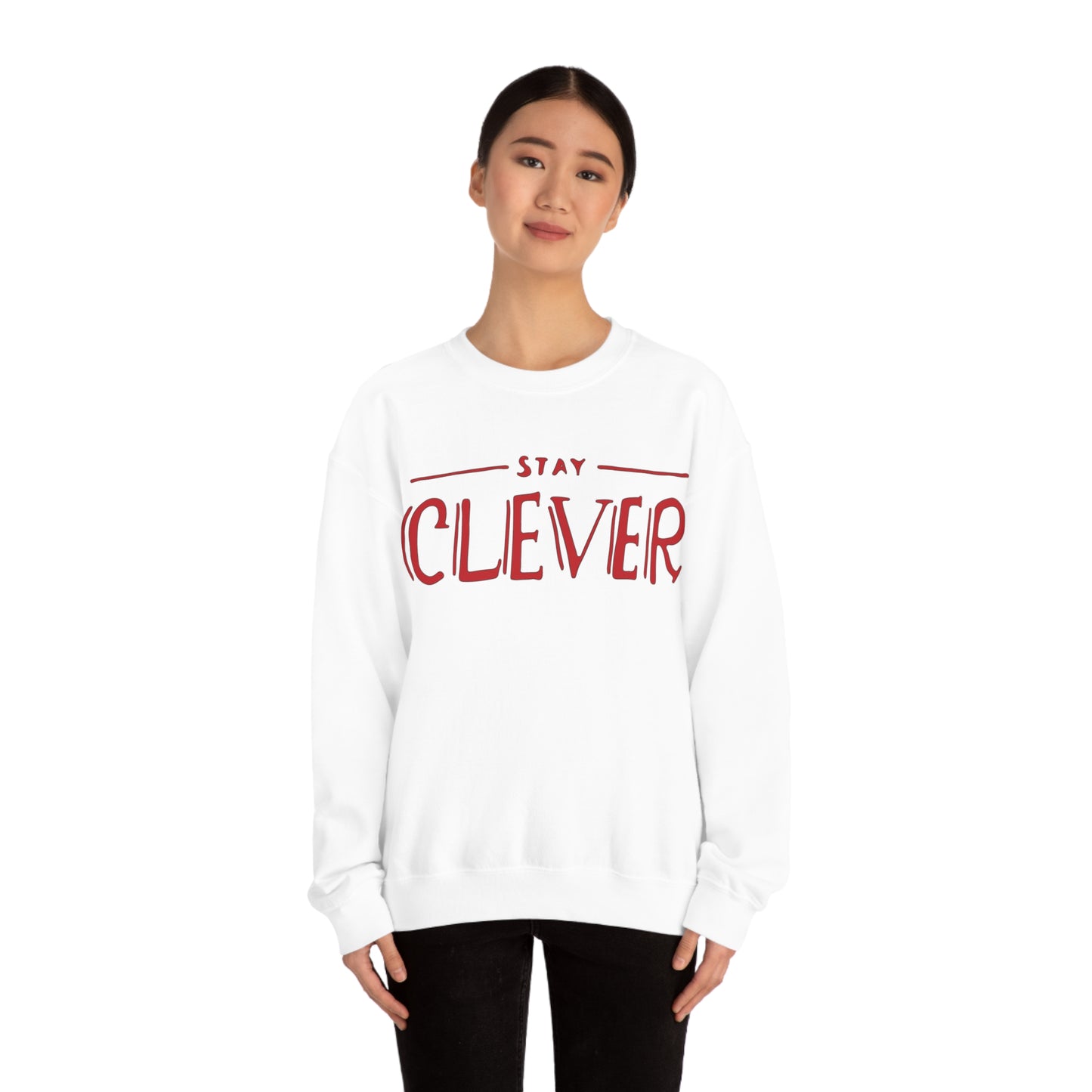 Stay Clever Crewneck Sweatshirt