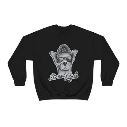 Street_Style Crewneck Sweatshirt