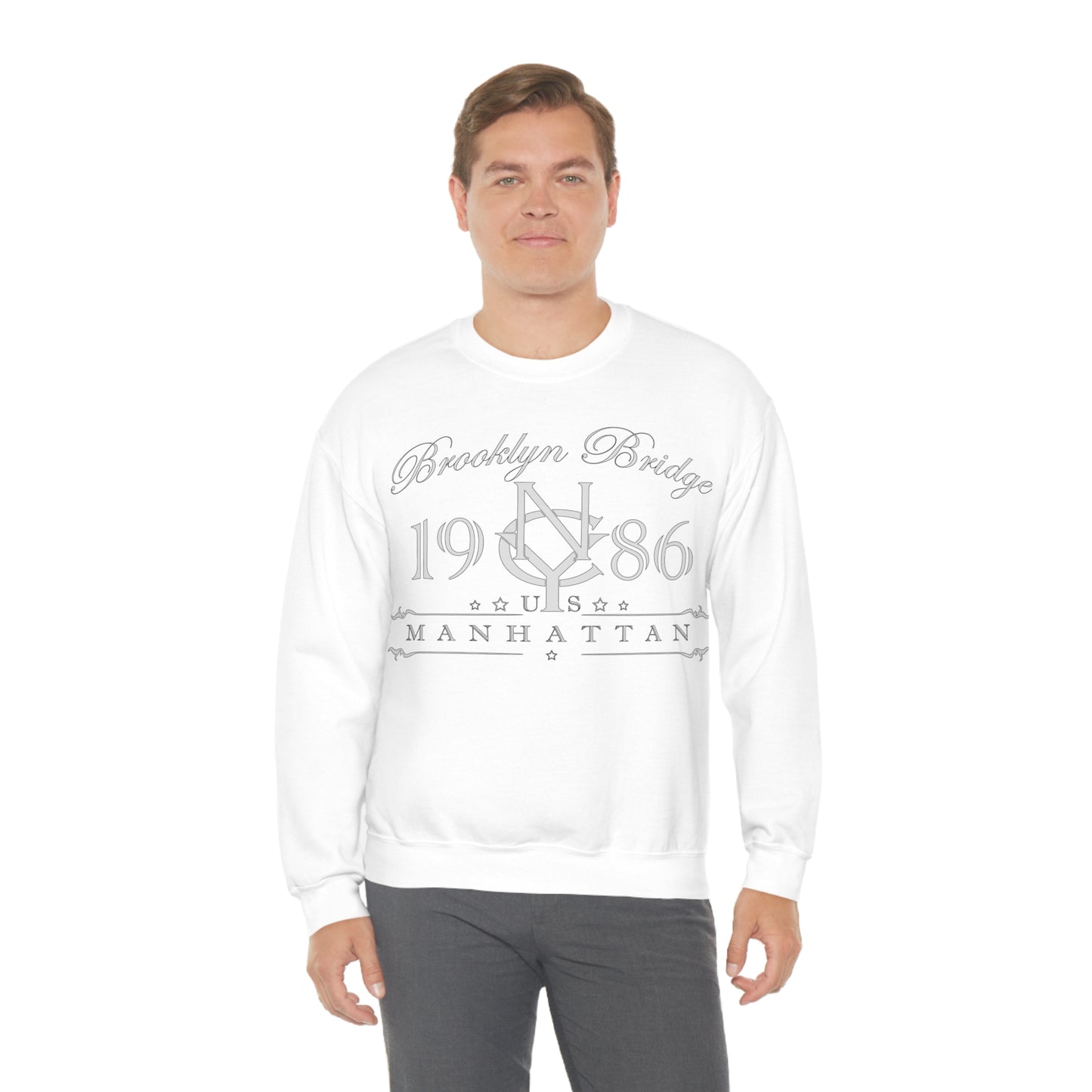 Brooklyn Bridge 86 Crewneck Sweatshirt