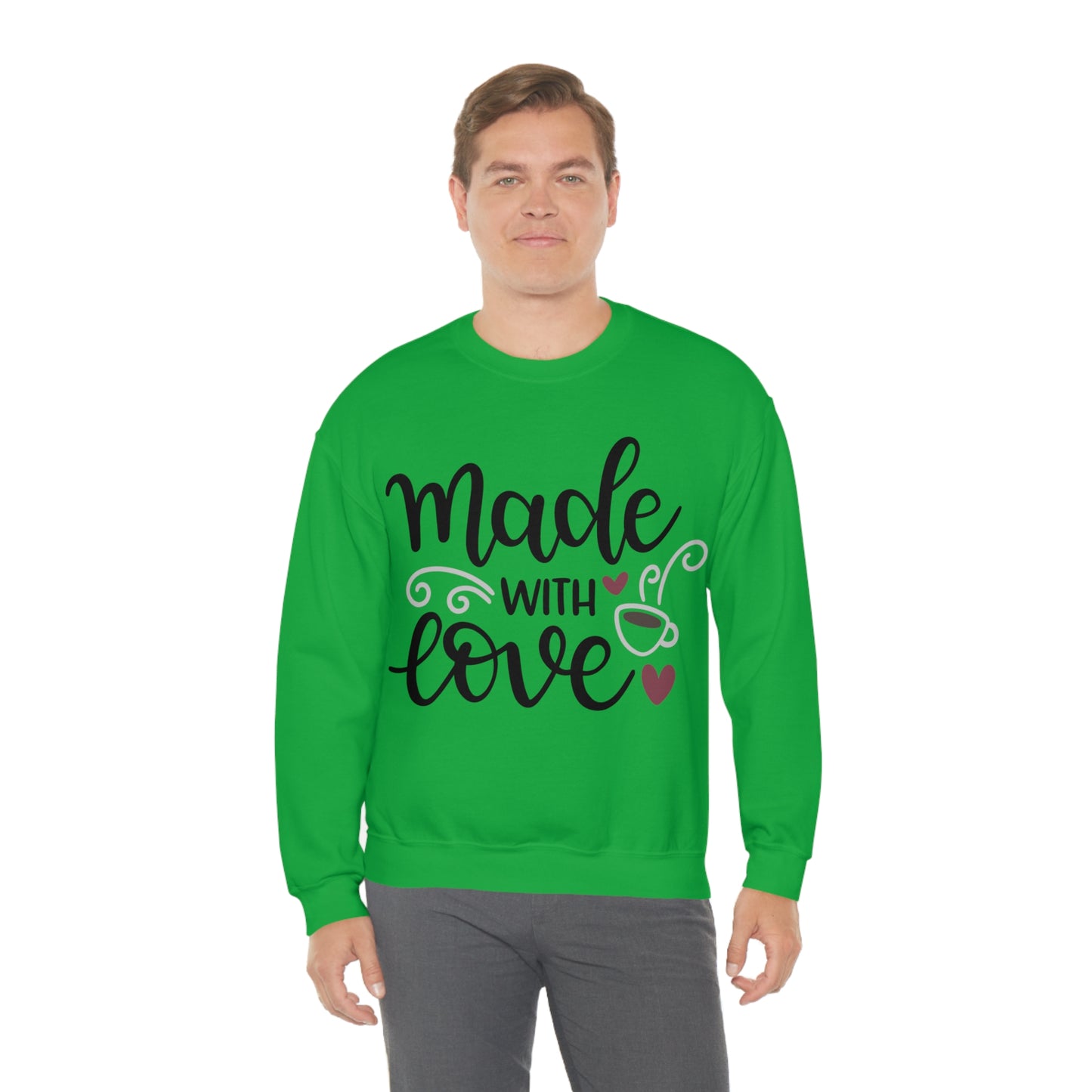 Made_with_love 1 Crewneck Sweatshirt