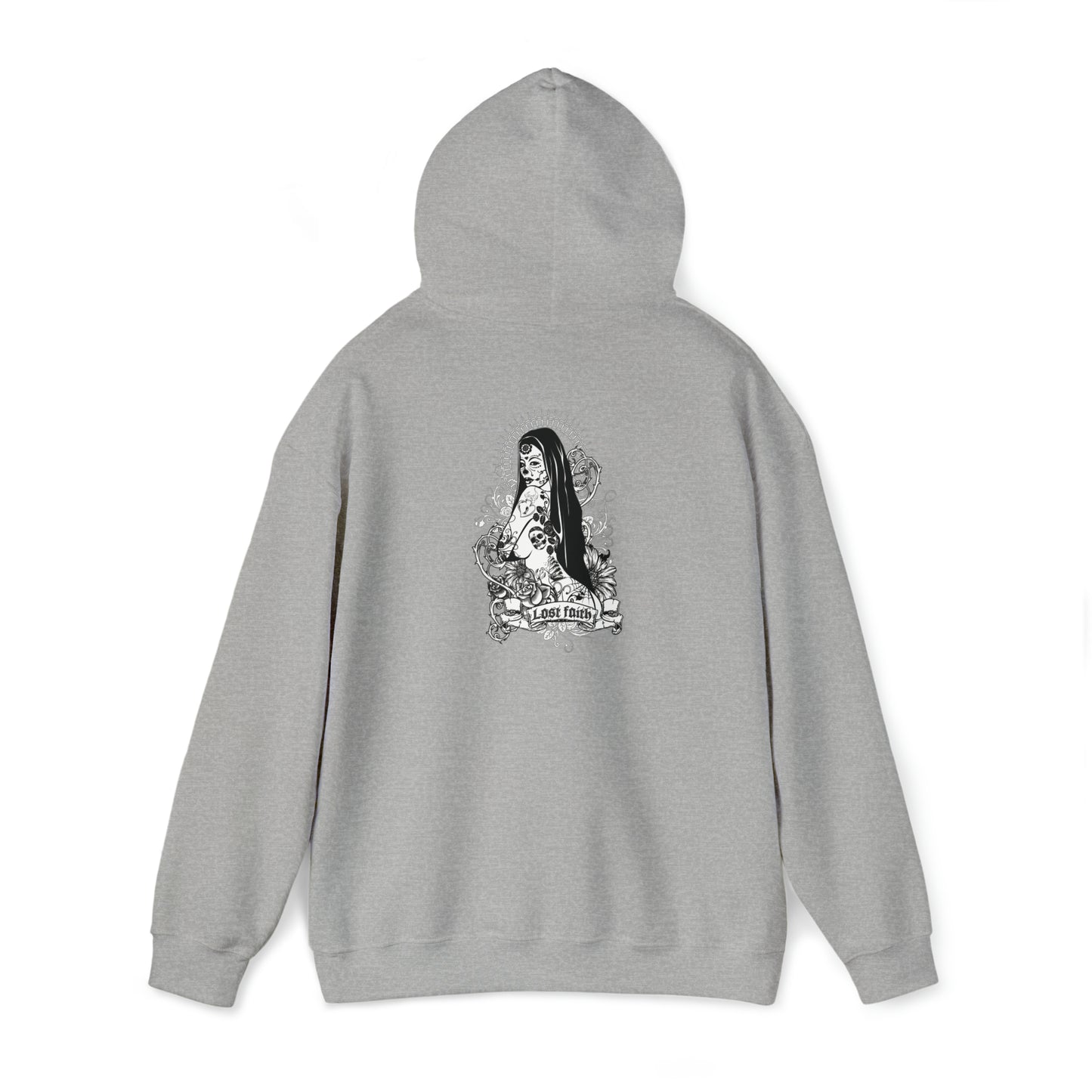 Lost faith tattoo Front and Back Hoodie