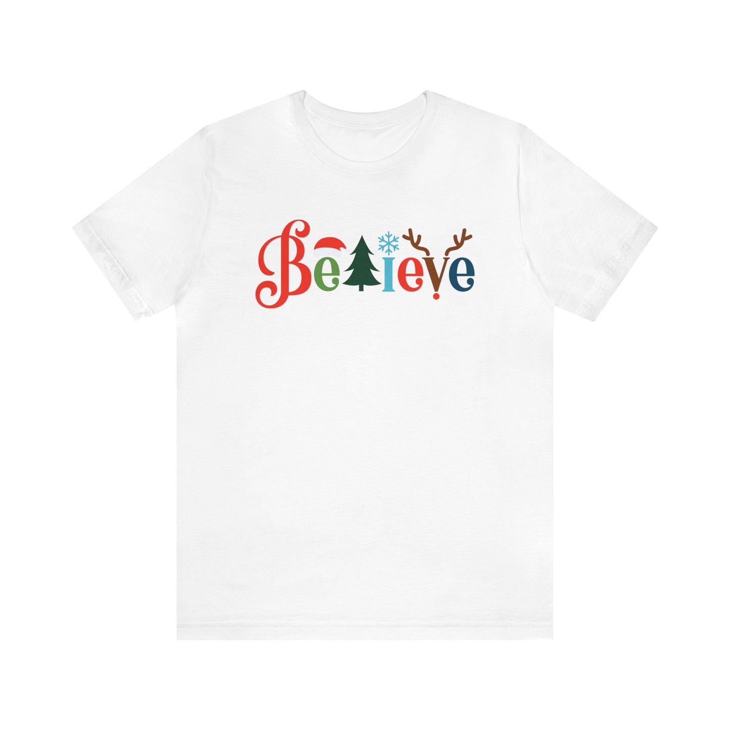 Believe tree Christmas T-Shirt