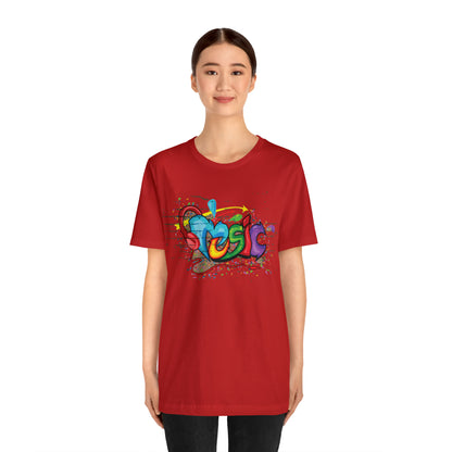 Music colorful graffiti T-Shirt