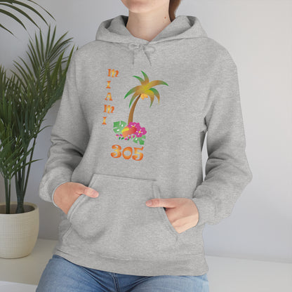 Miami Palm Tree Hoodie