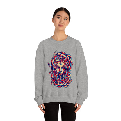 3D Medusa Crewneck Sweatshirt