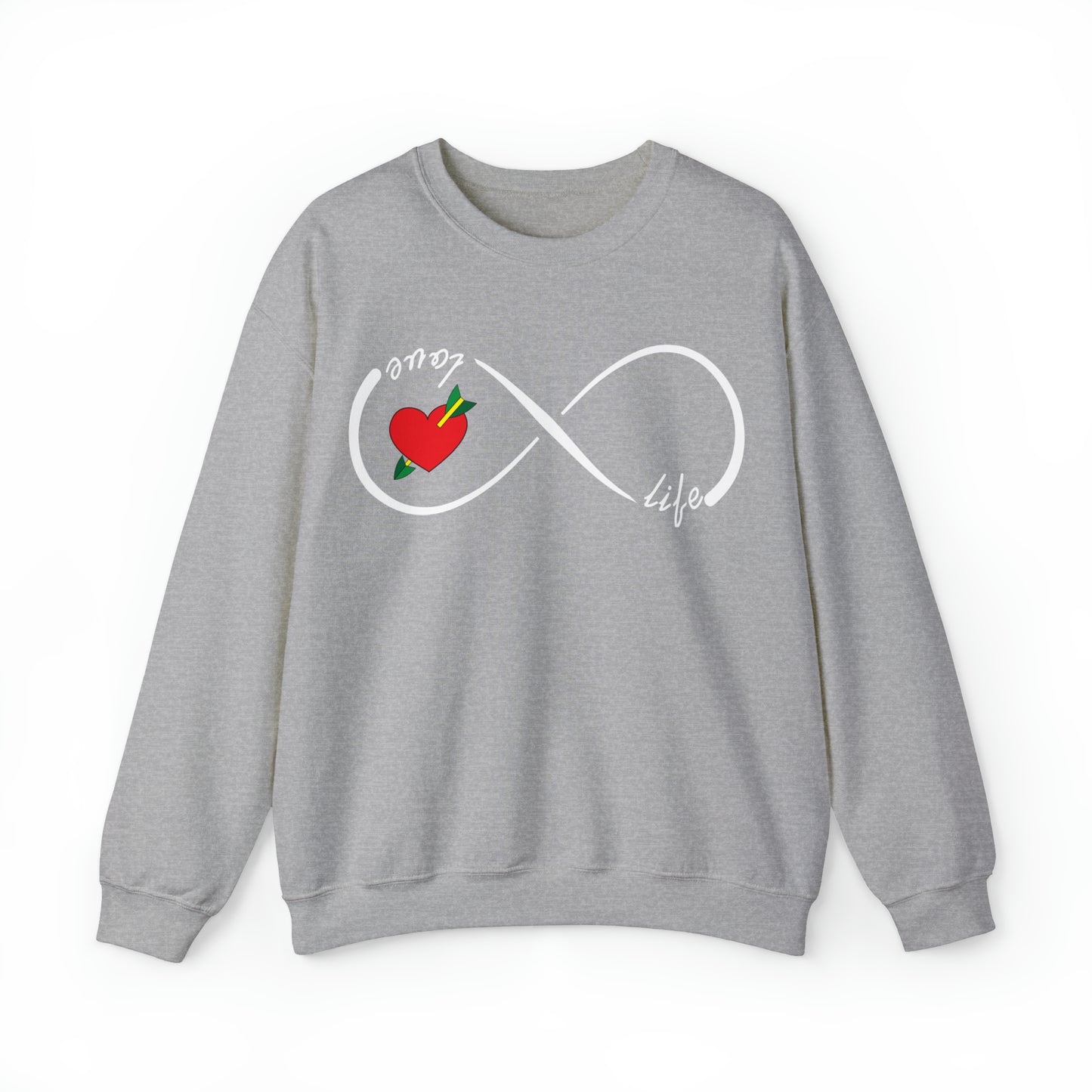 Love life infinity Crewneck Sweatshirt