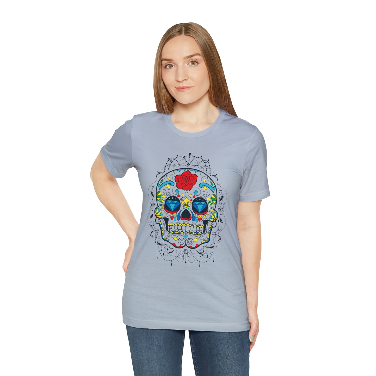 Day of the Dead Diamond Eyes T-Shirt