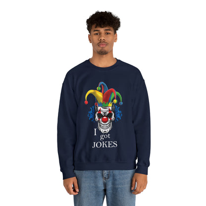 I got jokes Crewneck Sweatshirt