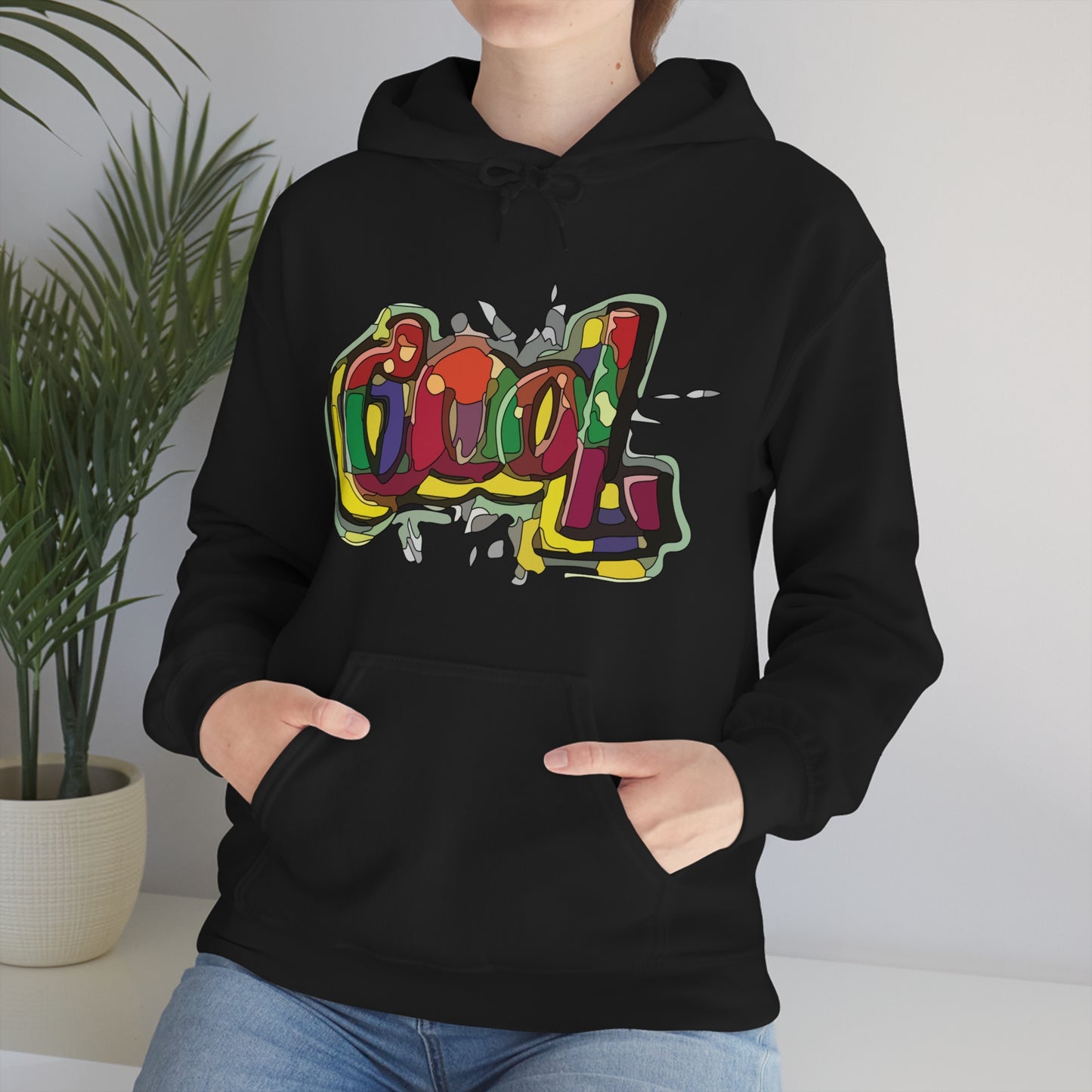 Colorful Cool graffiti Hoodie