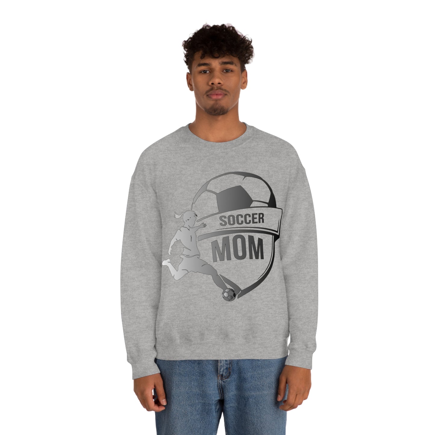 Mom soccer Crewneck Sweatshirt