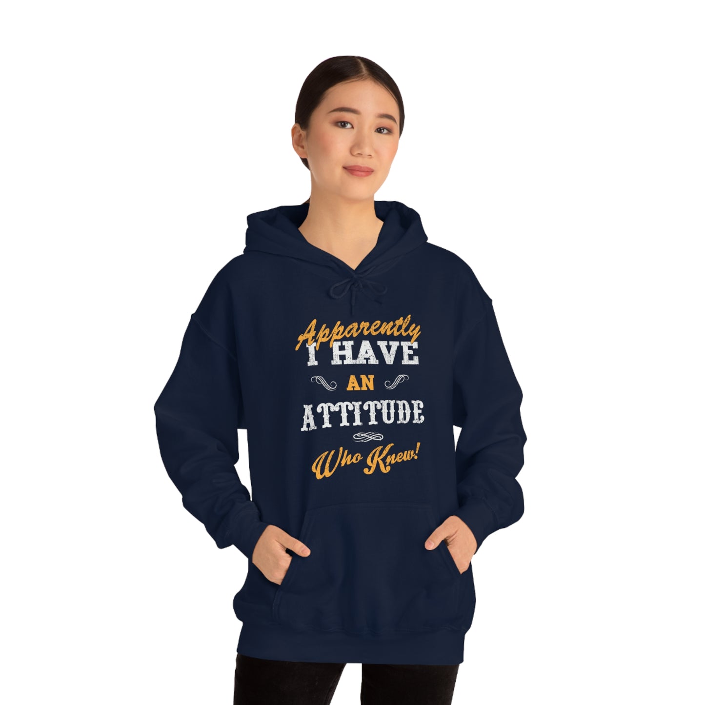 Apparently I Have an Attitude Who Knew! Hoodie