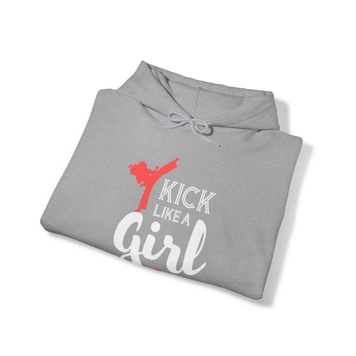 Kick Like A Girl Hoodie