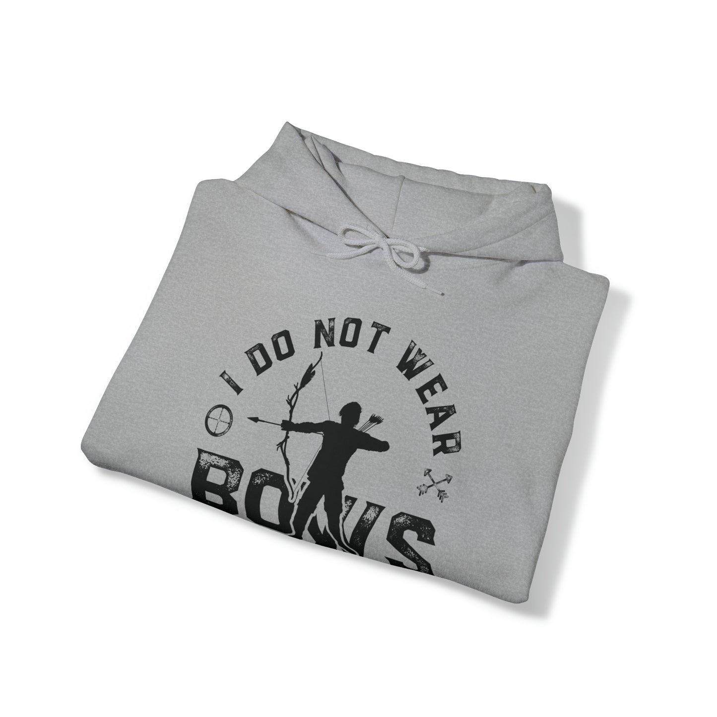 Do not wear bows I shoot them Hoodie