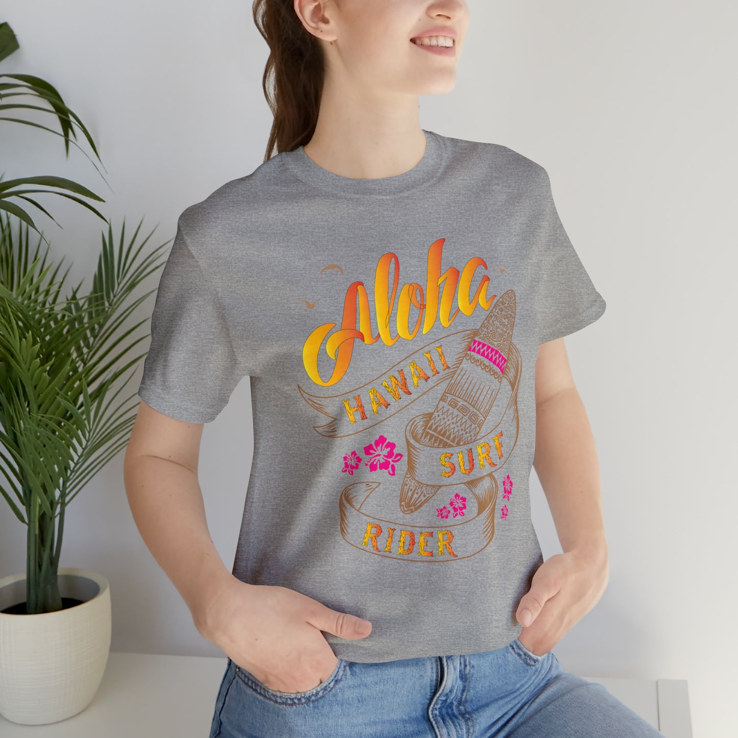 Aloha Hawaii Surf Rider T-Shirt