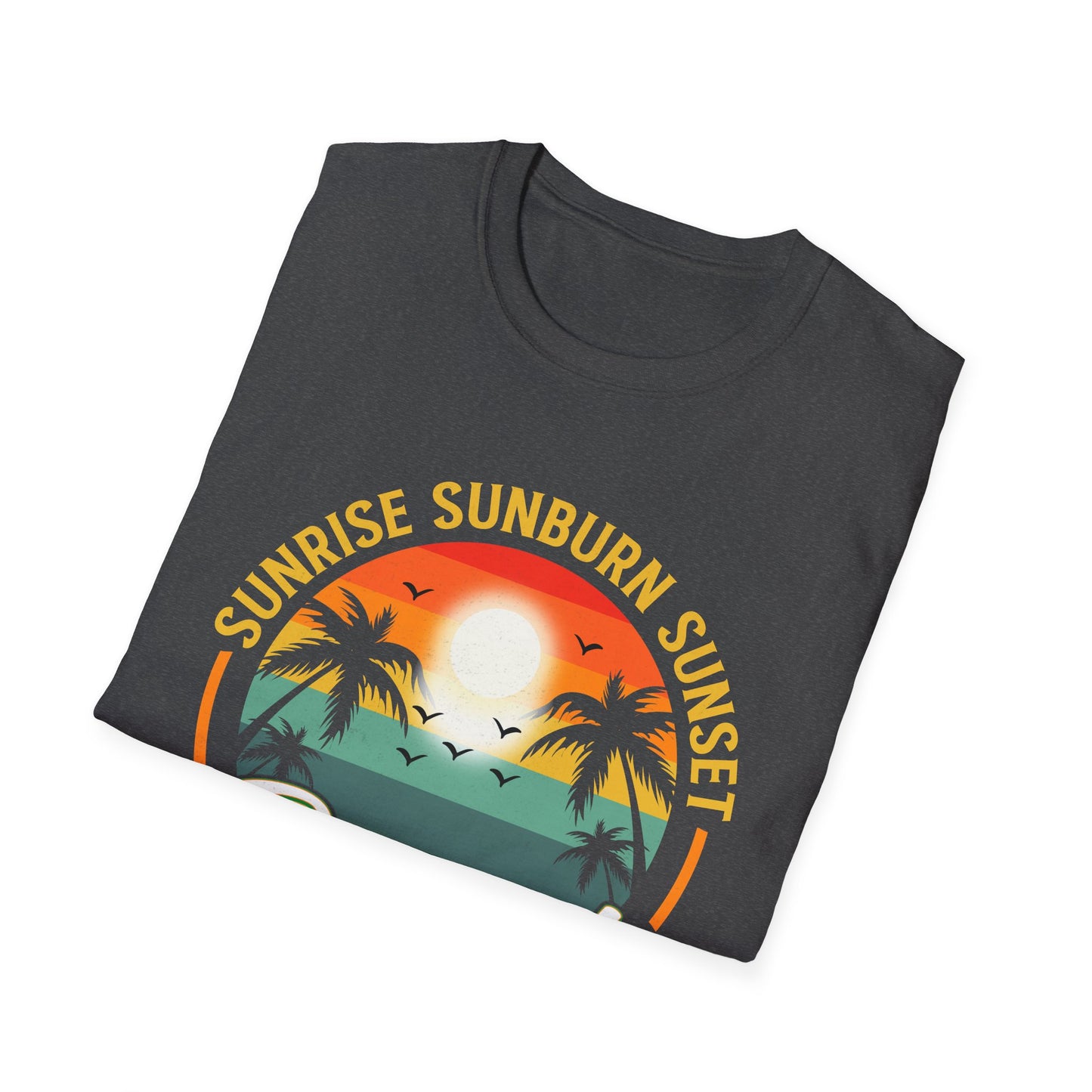 Sunrise sunburn sunset repeat vintage T-Shirt