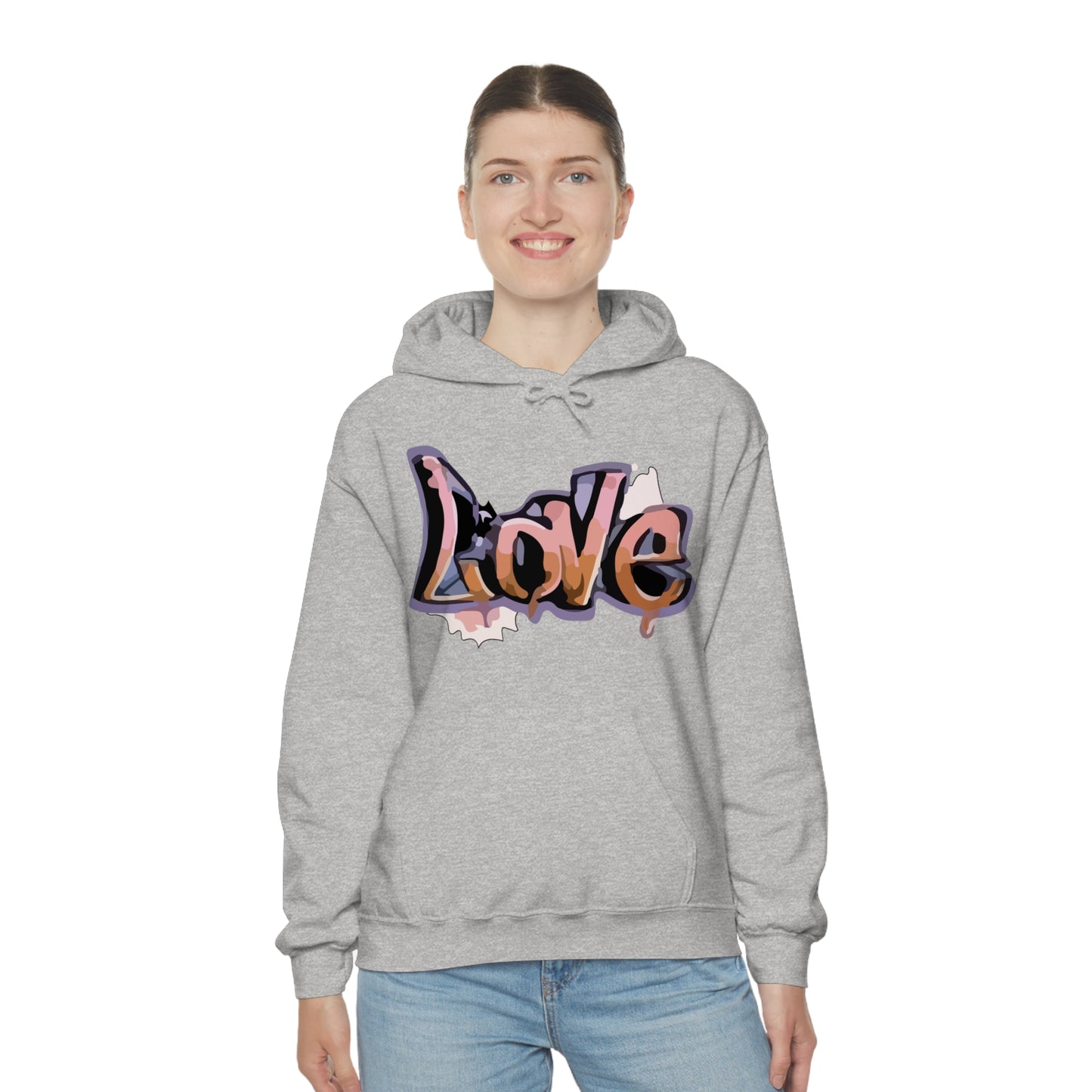 Cool love graffiti Hoodie