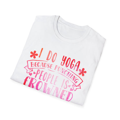 Yoga vs punching people T-Shirt