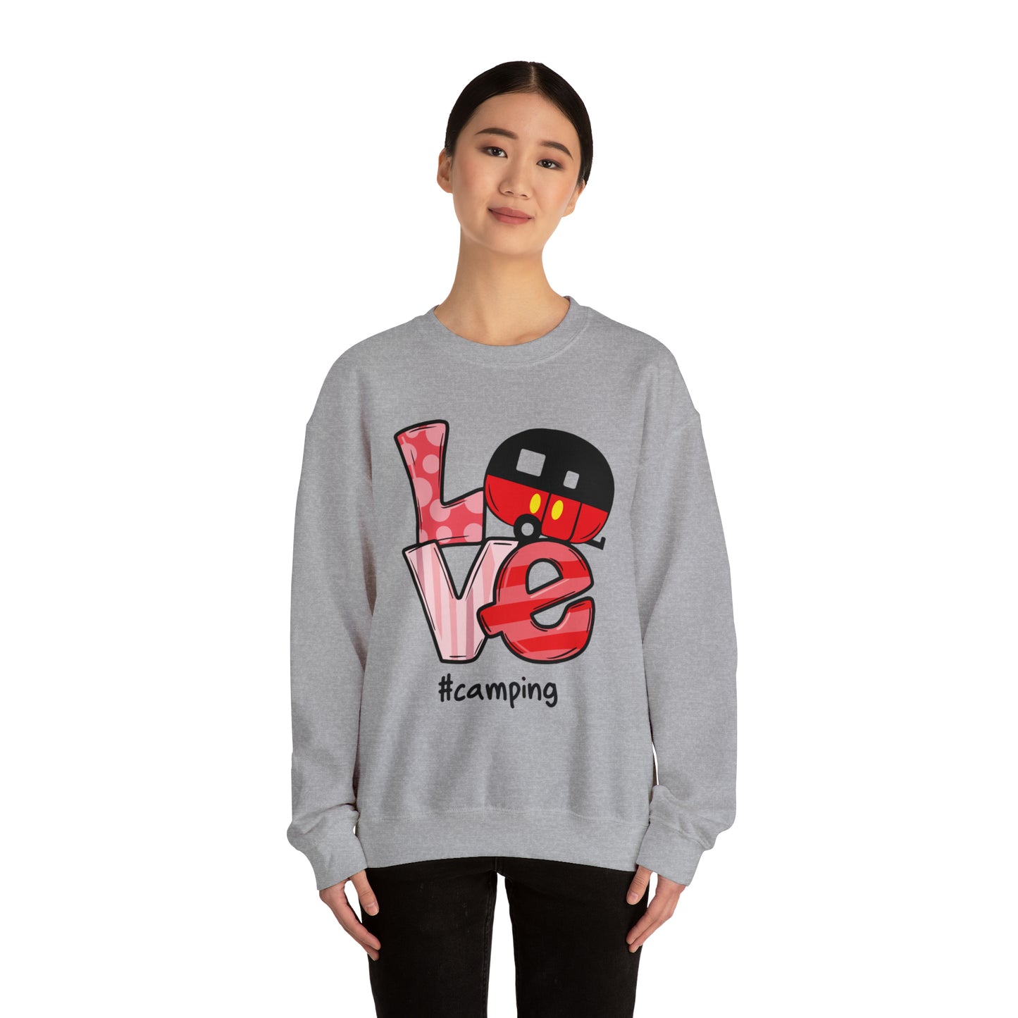 Camping Love Crewneck Sweatshirt