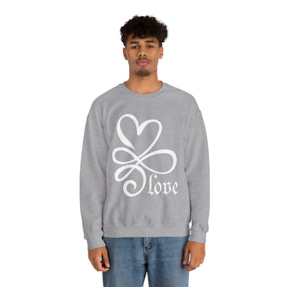 Infinity Heart Crewneck Sweatshirt