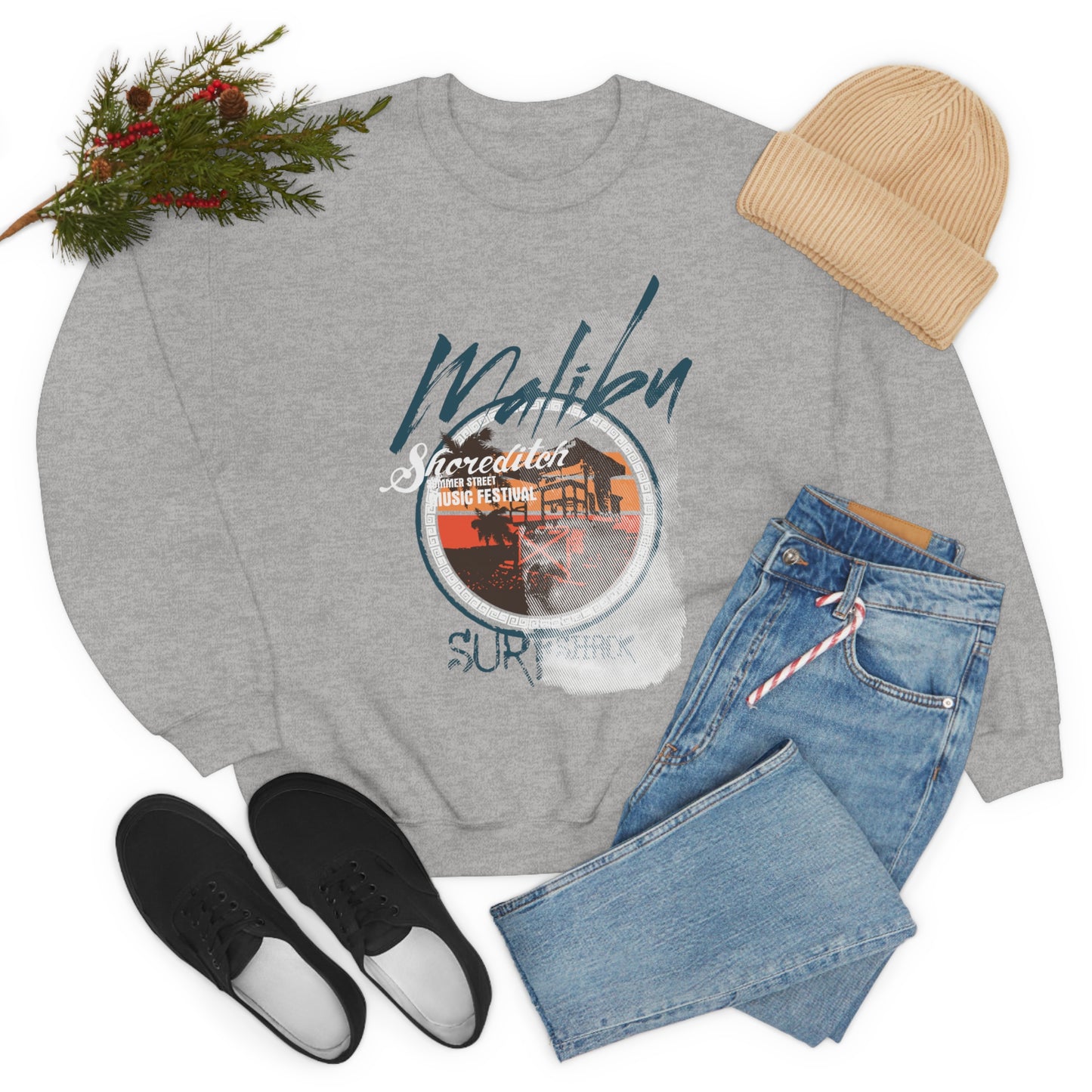 Malibu Vibe Crewneck Sweatshirt