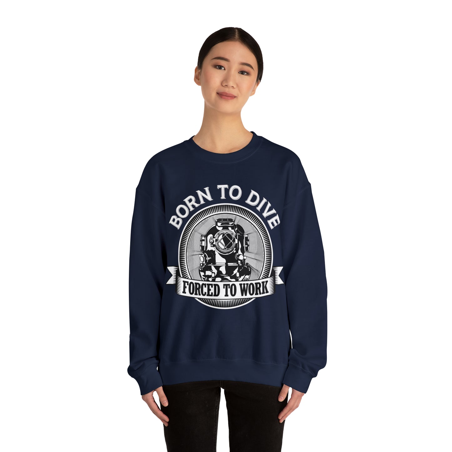 Born to dive Crewneck Sweatshirt