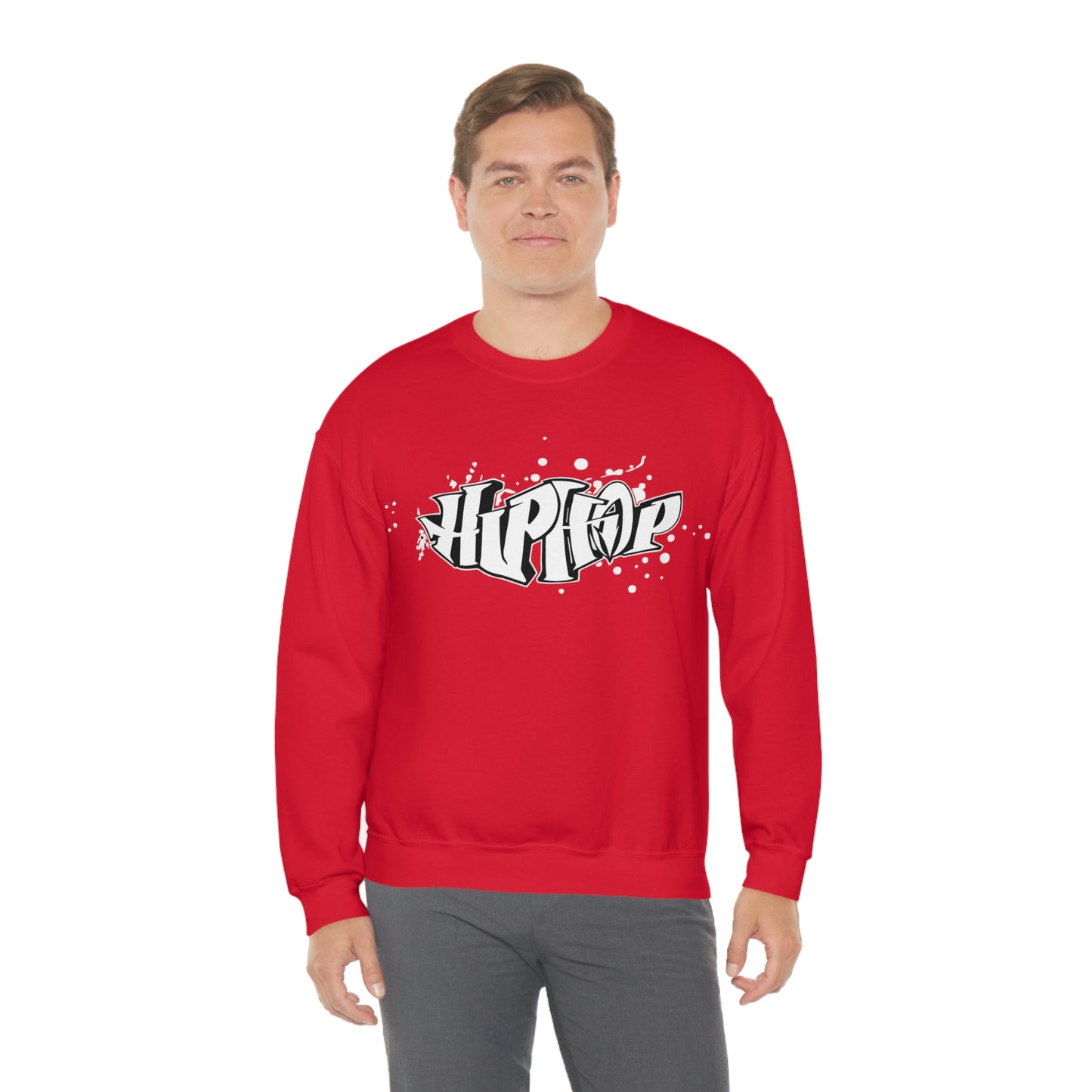 Hip Hop graffiti Crewneck Sweatshirt