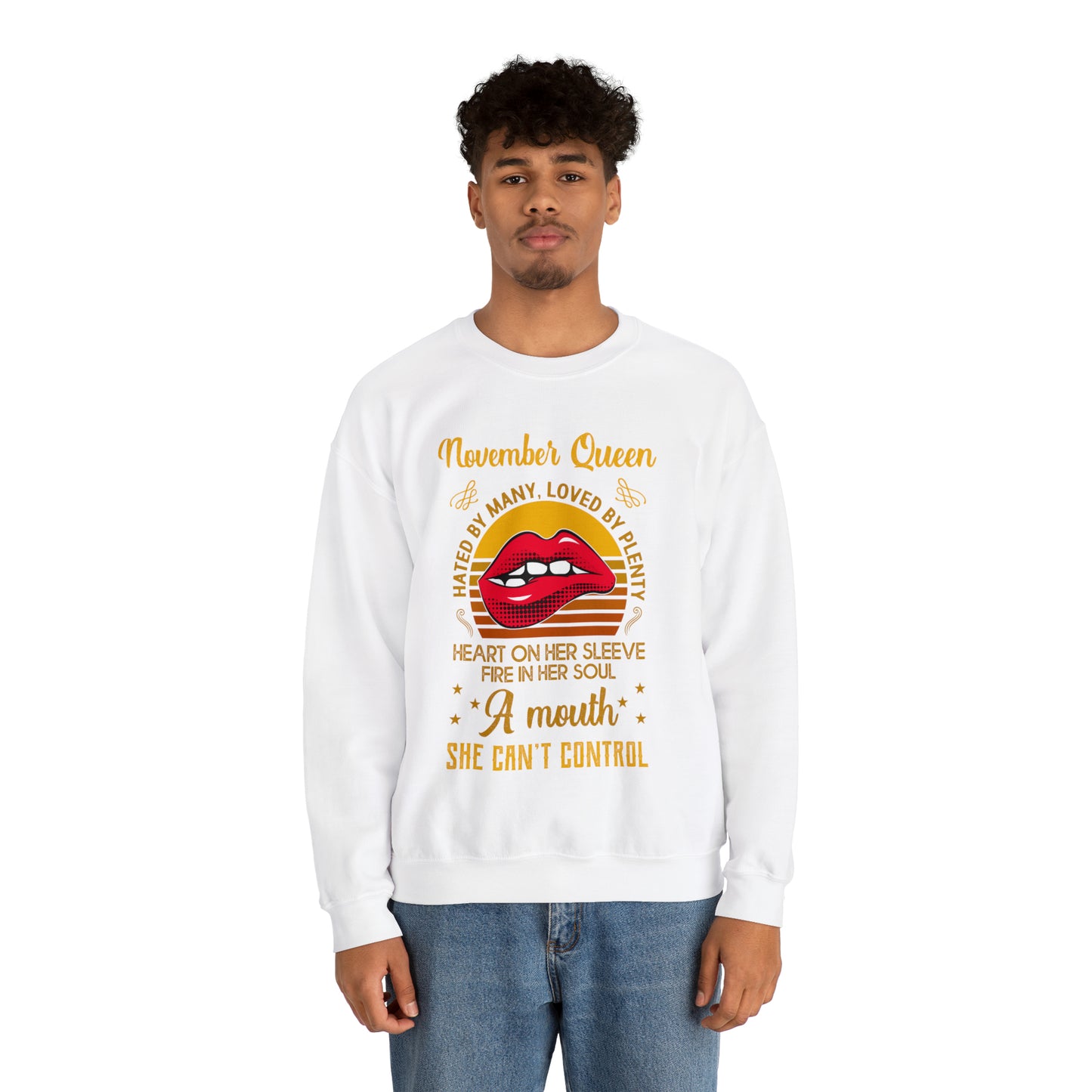 November Queen Crewneck Sweatshirt