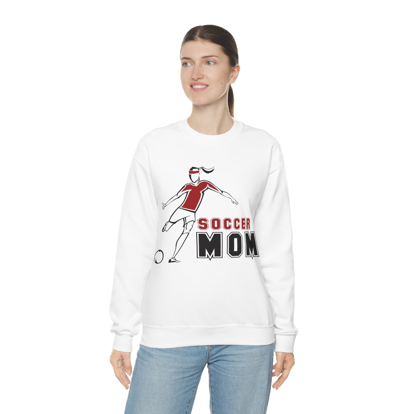 Soccer  mom Crewneck Sweatshirt