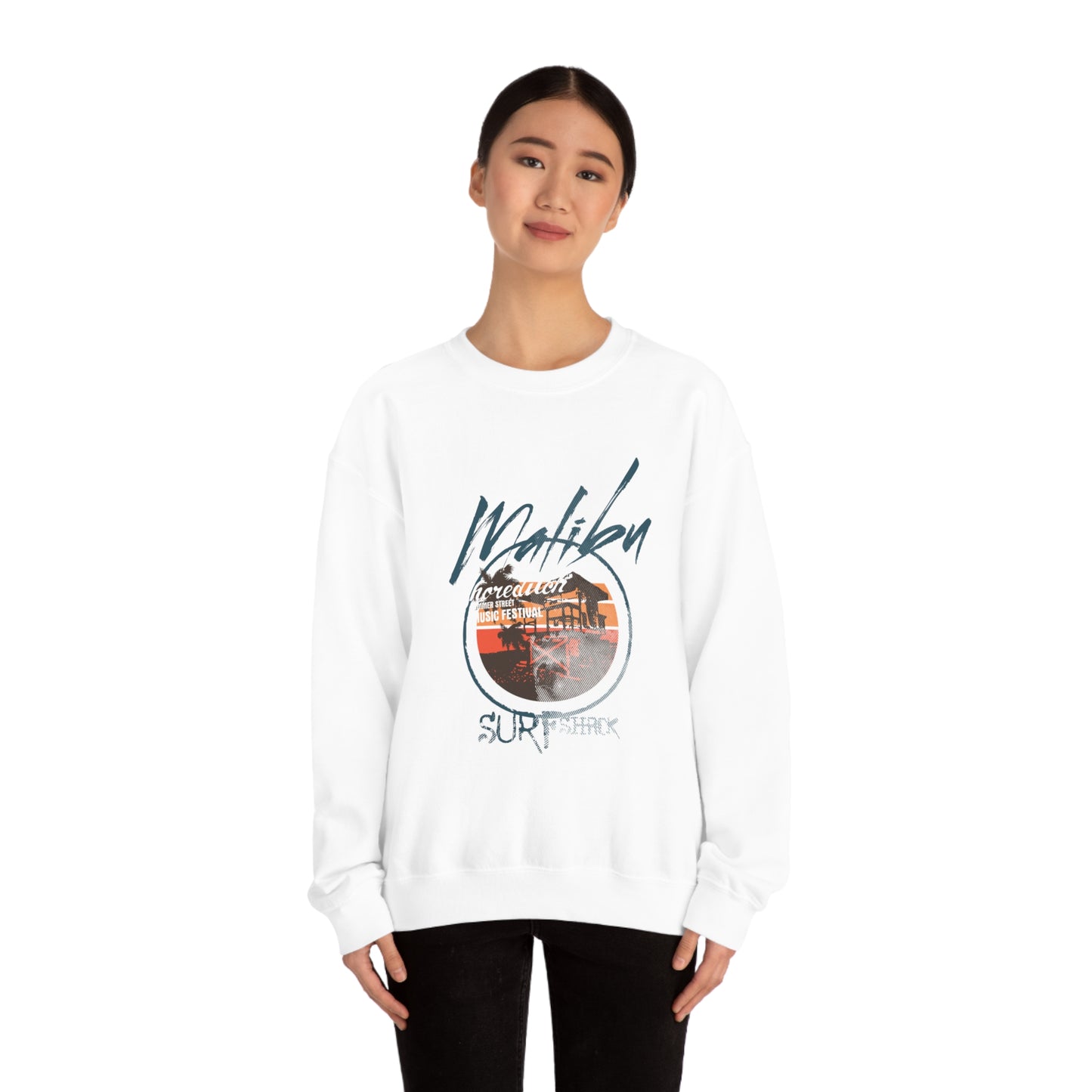 Malibu Vibe Crewneck Sweatshirt