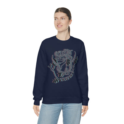 Gorgeous Lady 3D Crewneck Sweatshirt