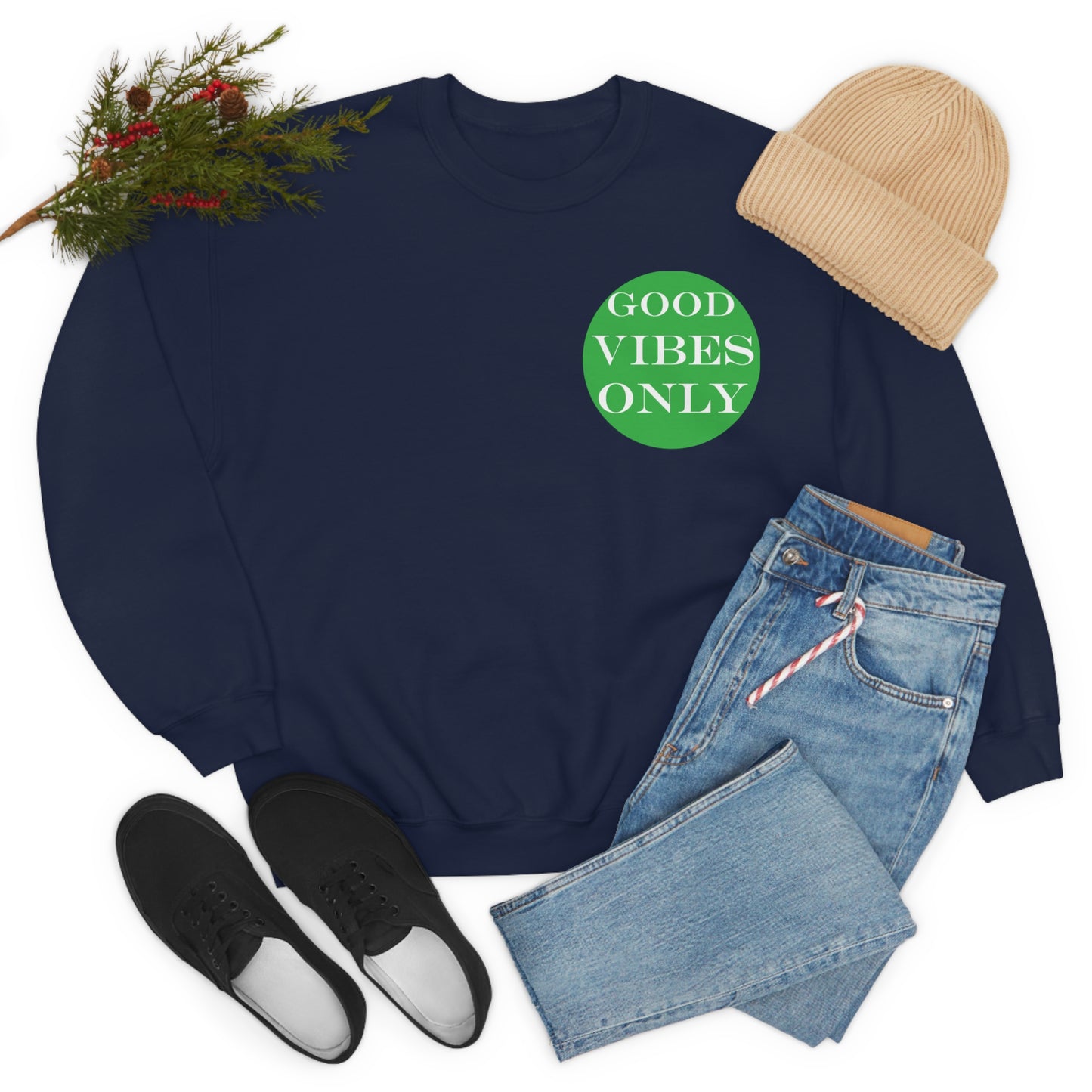 Good Vibes Only Crewneck Sweatshirt