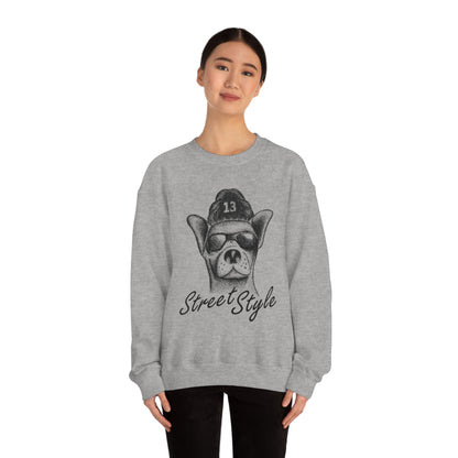 Street Style Crewneck Sweatshirt