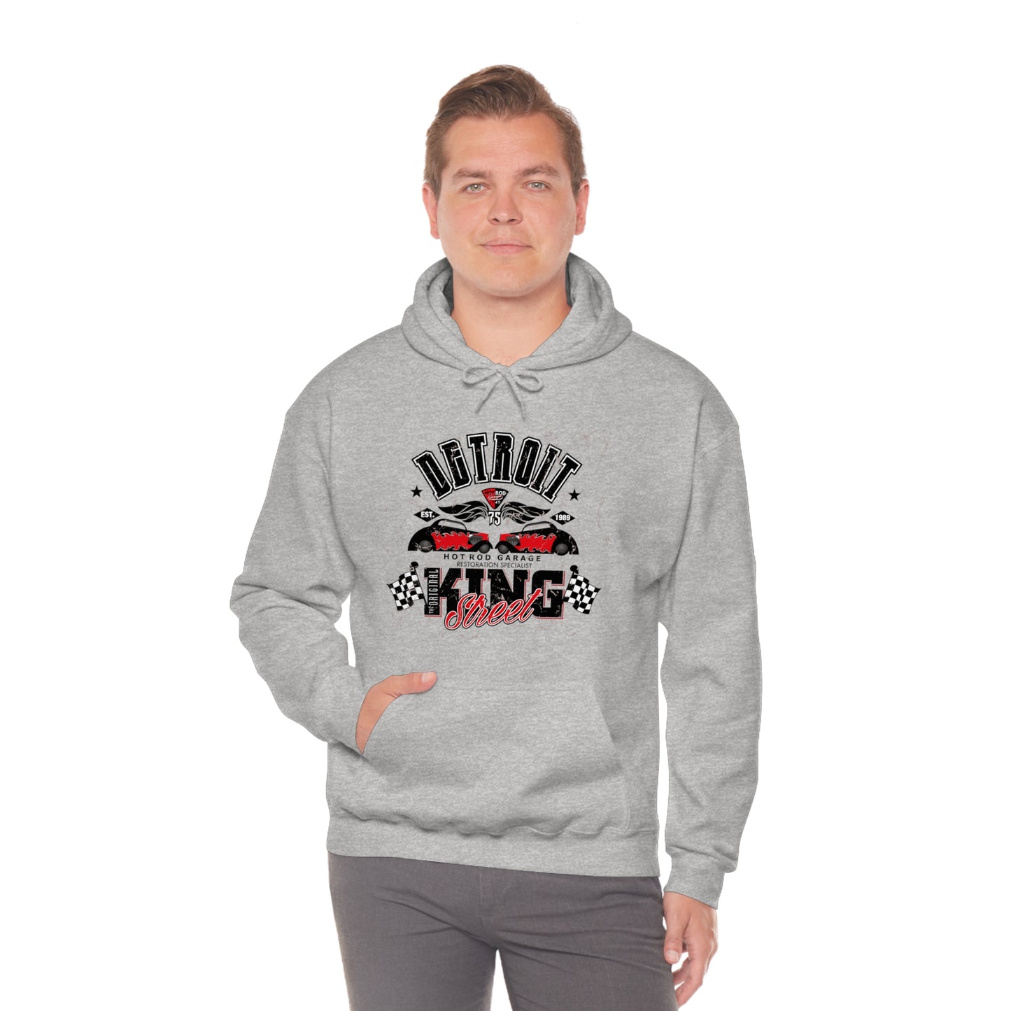 Detroit Street King Hoodie