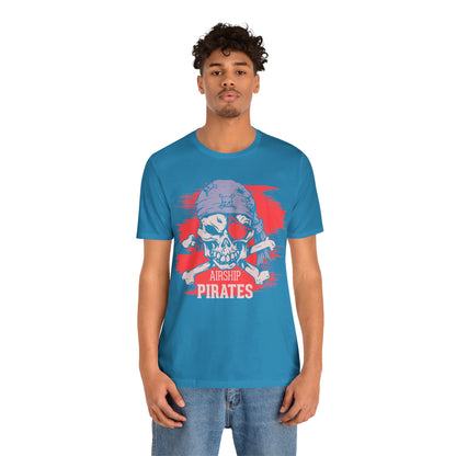 Airship Skull Pirate T-Shirt