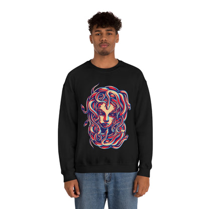 3D Medusa Crewneck Sweatshirt