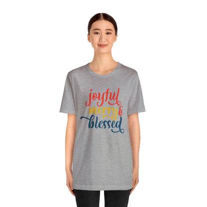 Joyful-Merry-blessed Christmas T-Shirt