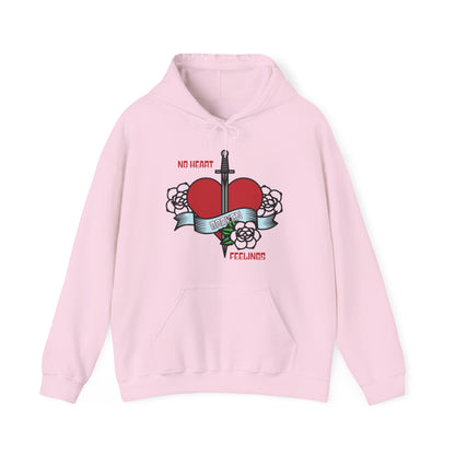 No heart feelings broken heart Hoodie