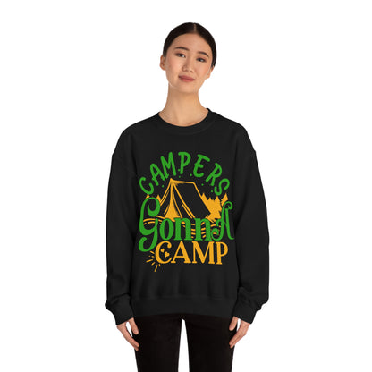 Campers Gonna Camp Crewneck Sweatshirt