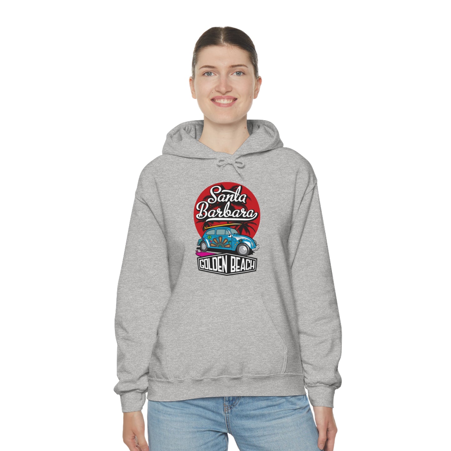 Golden Beach Buggy Hoodie