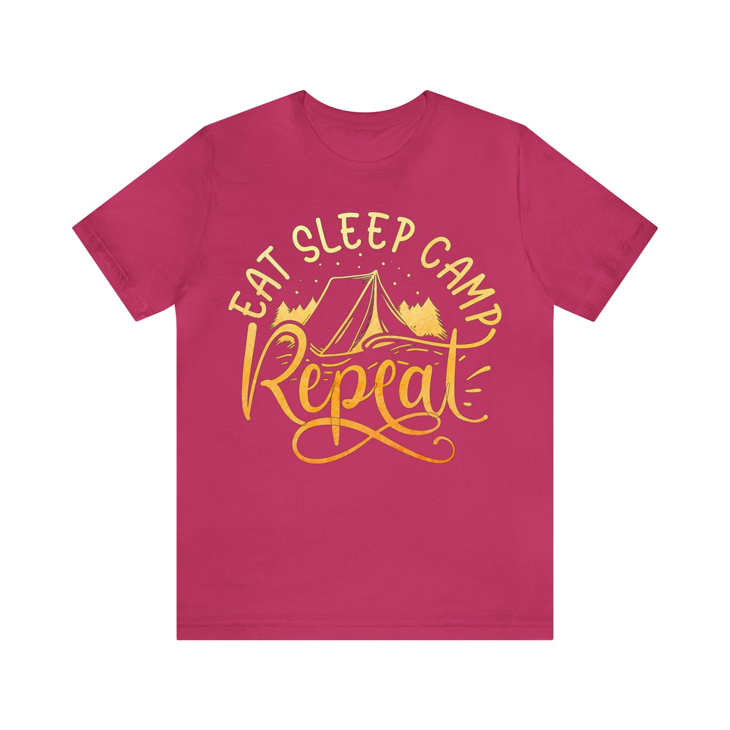 Eat Sleep Camp Repeat T-Shirt