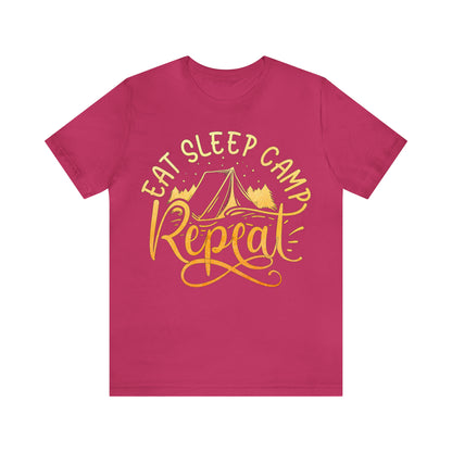 Eat Sleep Camp Repeat T-Shirt