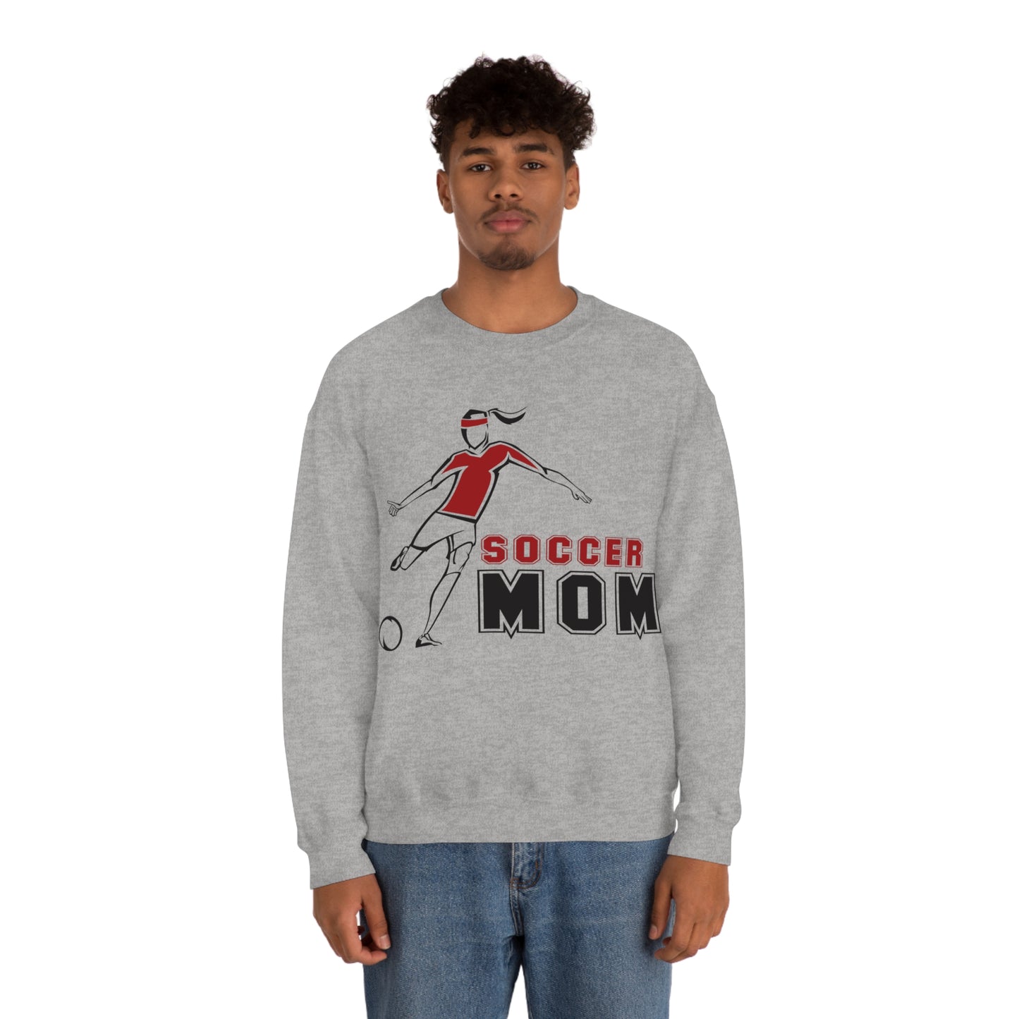 Soccer  mom Crewneck Sweatshirt