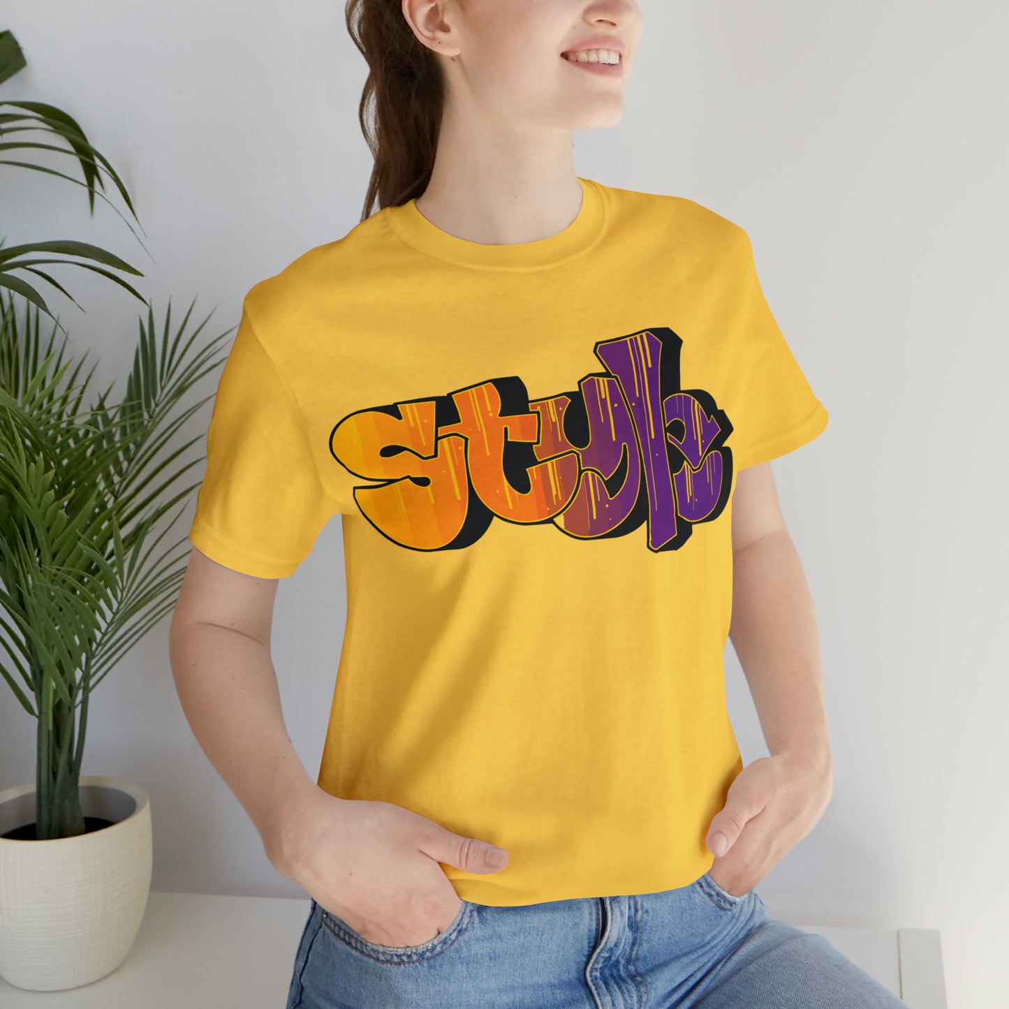 Style colorful graffiti T-Shirt