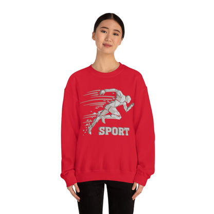 Running is a Sport Crewneck Sweatshirt