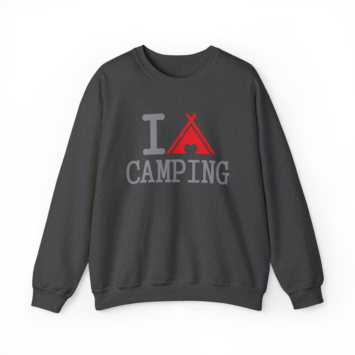 I Love CAMPING Crewneck Sweatshirt