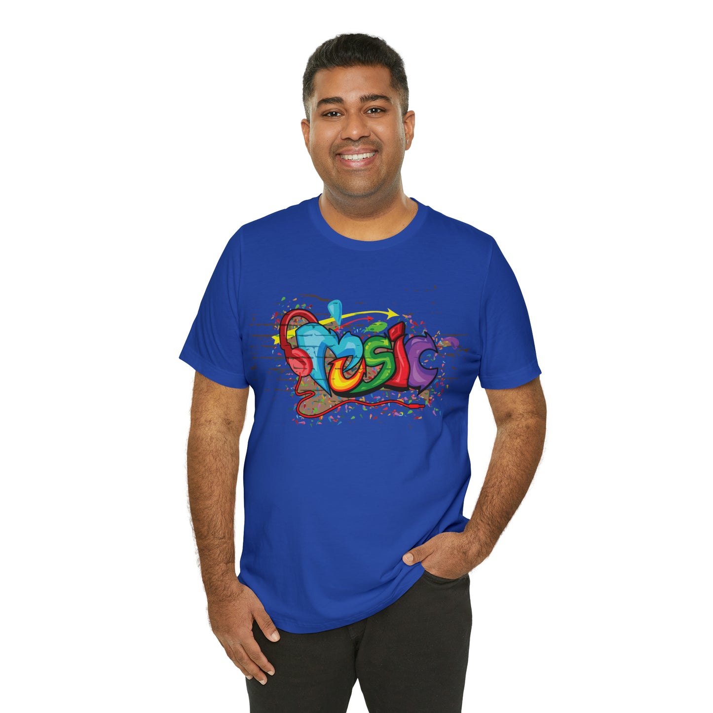 Music colorful graffiti T-Shirt